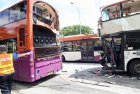 13 taken to hospital after accident involving SBS buses, car in Tampines
