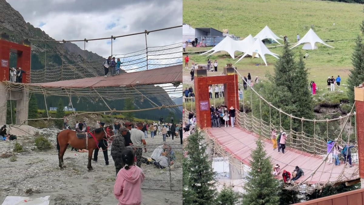 5 dead, 24 injured in suspension bridge mishap at China’s popular Xinjiang tourist site