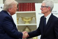Apple has best week since July 2020 after Tim Cook's White House visit