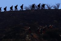 As Canyon fire winds down, heat wave lingers in Southern California