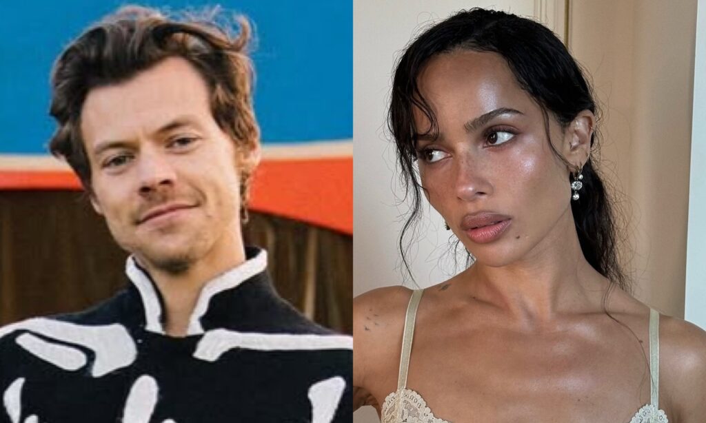 Footage Shows Harry Styles and Zoë Kravitz Holding Hands in Rome