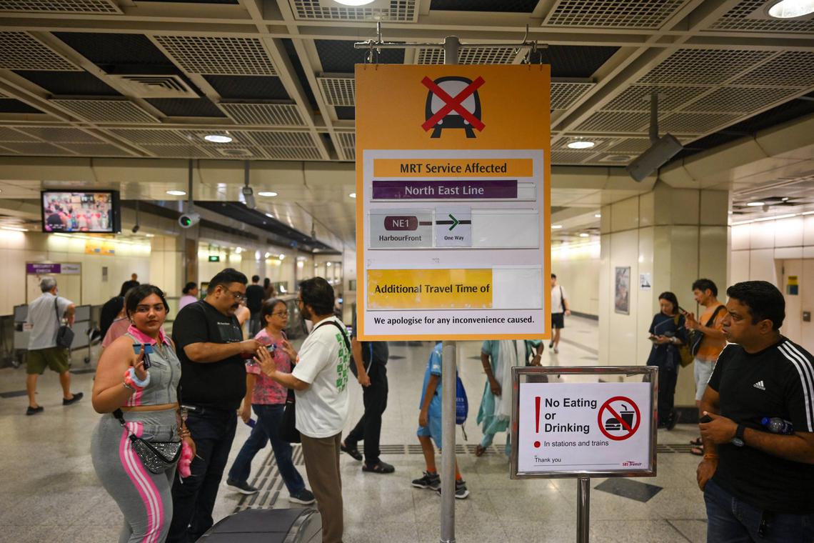 Full service on NEL MRT line resumes after 3-hour disruption due to power fault