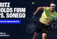 Highlights: Fritz downs Sonego, advances to R4 in Cincinnati 2025 | ATP Tour