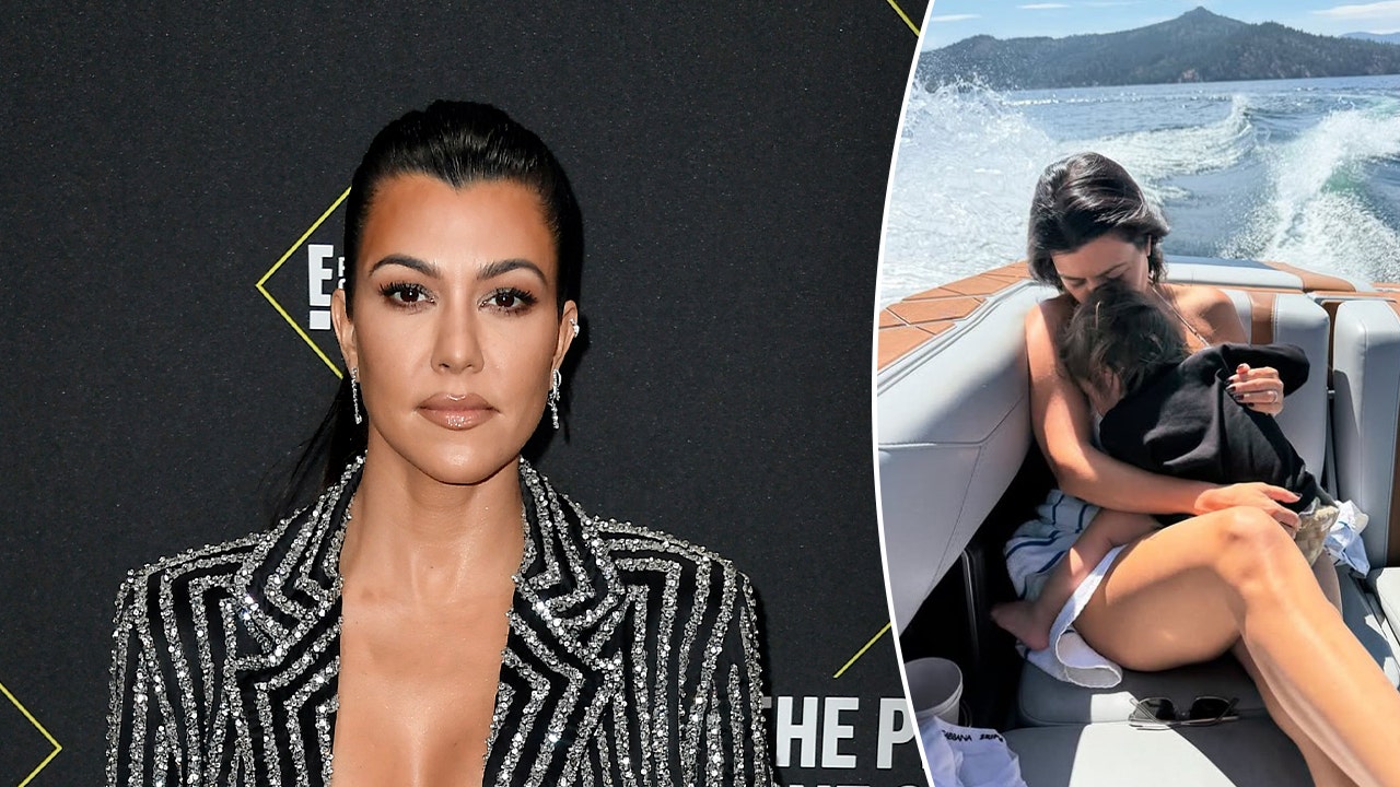 Kourtney Kardashian in hot water over picture of young son on boat