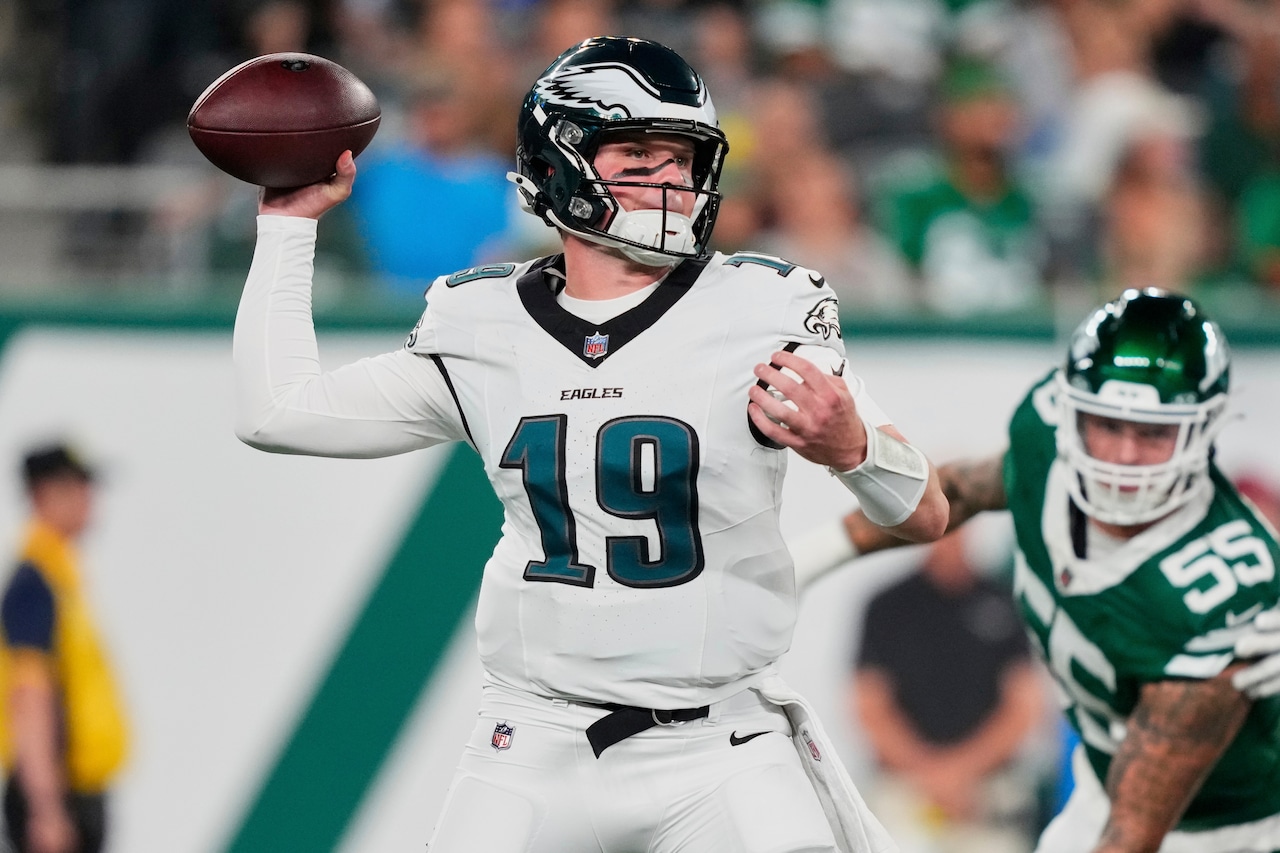 Kyle McCord released by Eagles: Former Syracuse QB odd man out in Philly