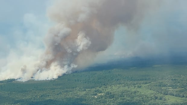 Miramichi wildfire burns into 6th day, nearly tripling in size over 24 hours