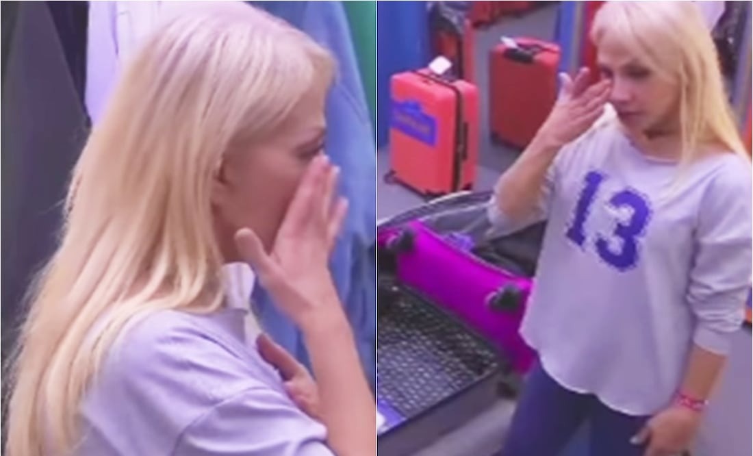 Olivia Collins rompe en llanto en "La casa de los famosos México"