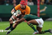 South Africa 22-38 Australia: Tourists fight back to win Rugby Championship opener