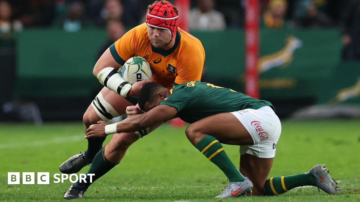 South Africa 22-38 Australia: Tourists fight back to win Rugby Championship opener