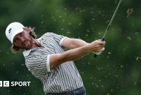 St Jude Championship: Tommy Fleetwood one shot off lead after first round in FedEx play-offs